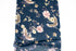 Dark Teal Floral Bird Stretch Velvet Knit Fabric 2.5 yards PDK00697